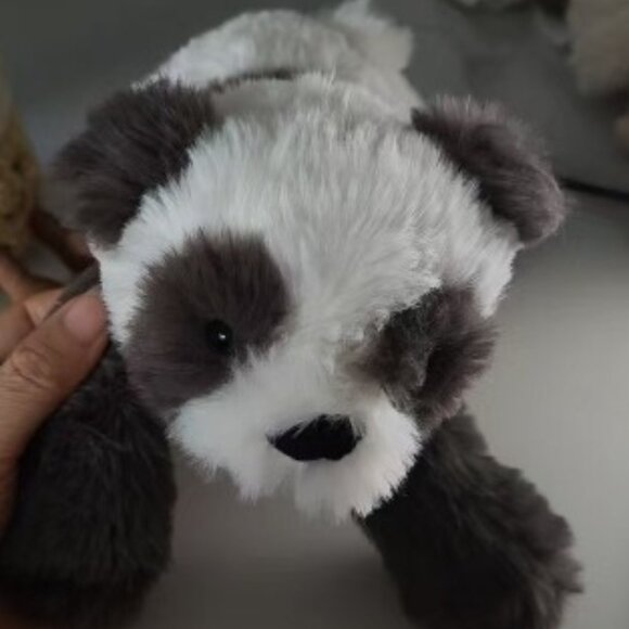 Jellycat Medium Smudge Lying Panda Soft Plush Toy Stuffed Animal Toys Gift USA - Picture 2 of 2
